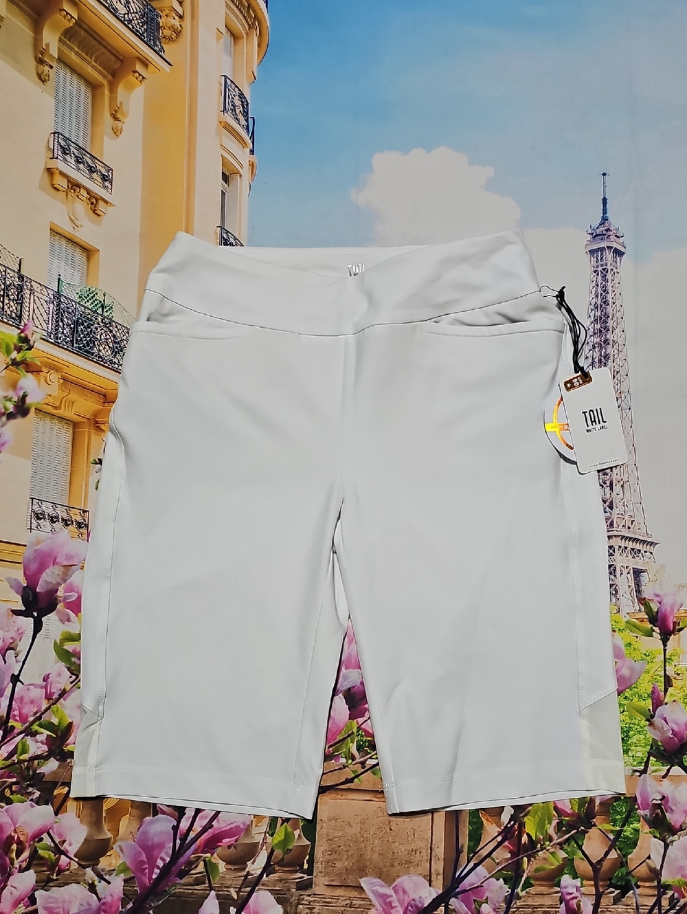 Tail‎ White Shorts Size 2 New